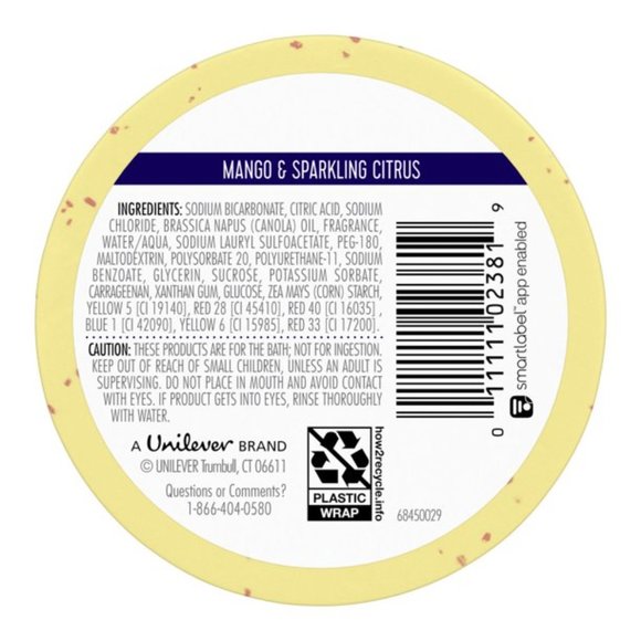 Find Your Happy Place Foaming Bath Bomb Catching the Sunrise Mango Citrus 4oz - Picture 5 of 8